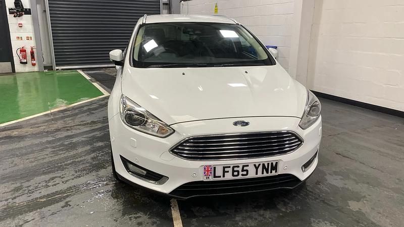 Used Ford Focus Titanium X 125 HP (91 kW) 2015 White Estate