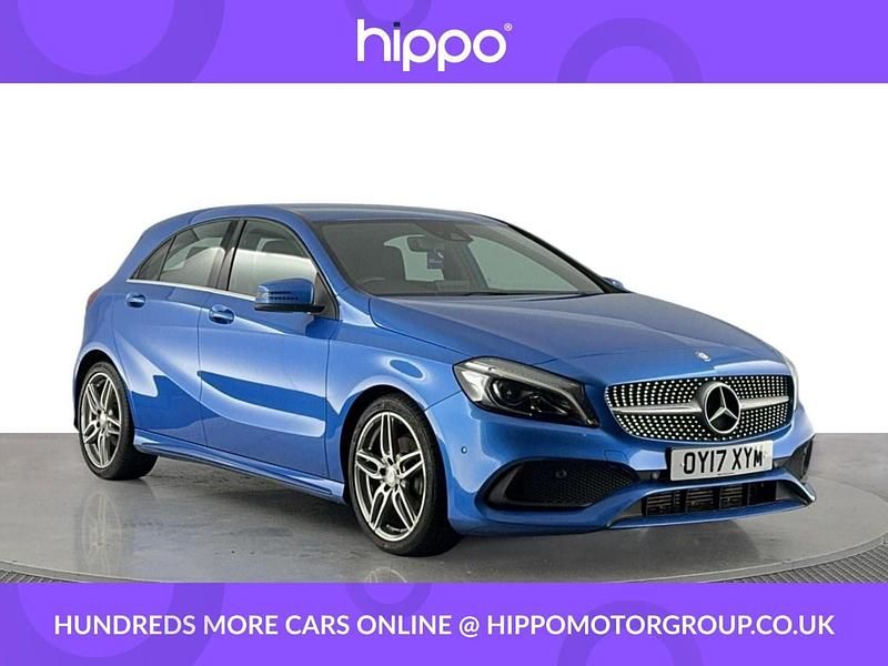 Used Mercedes A180 AMG Line Premium 2017 Blue Hatchback