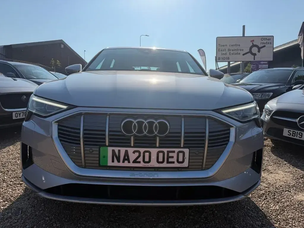 Used Audi e-tron Comfort 230 kW (313 HP) 2020 Silver SUV