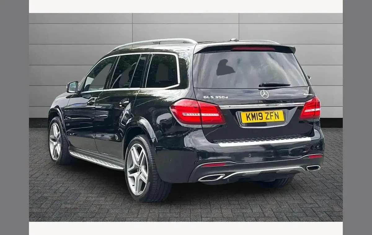 Used Mercedes GLS350 AMG line 254 HP (186 kW) 2019 Black SUV