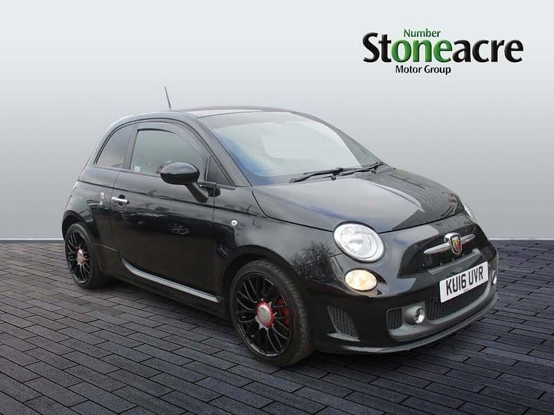 Black Used 2016 Abarth 595 Turismo Hatchback | £6,495 (Fair price) - Image 1/4