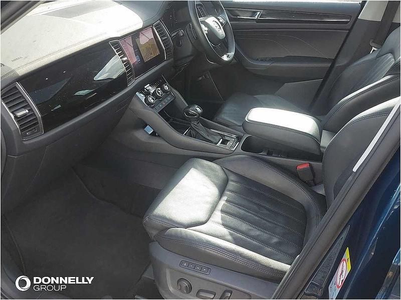 Used Skoda Kodiaq LAURIN & KLEMENT 110 HP (80 kW) 2022 Petrol blue metallic SUV