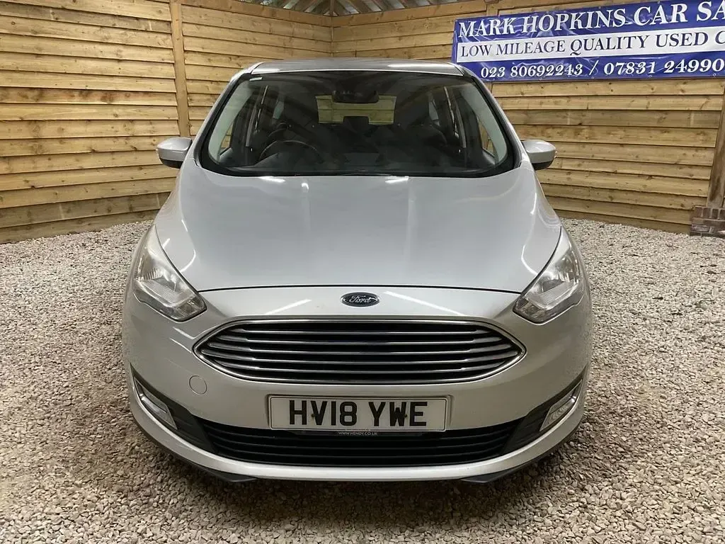 Used Ford C-MAX Titanium 125 HP (91 kW) 2018 Silver MPV