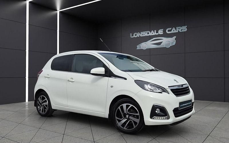 Used Peugeot 108 Allure 82 HP (60 kW) 2018 White Hatchback