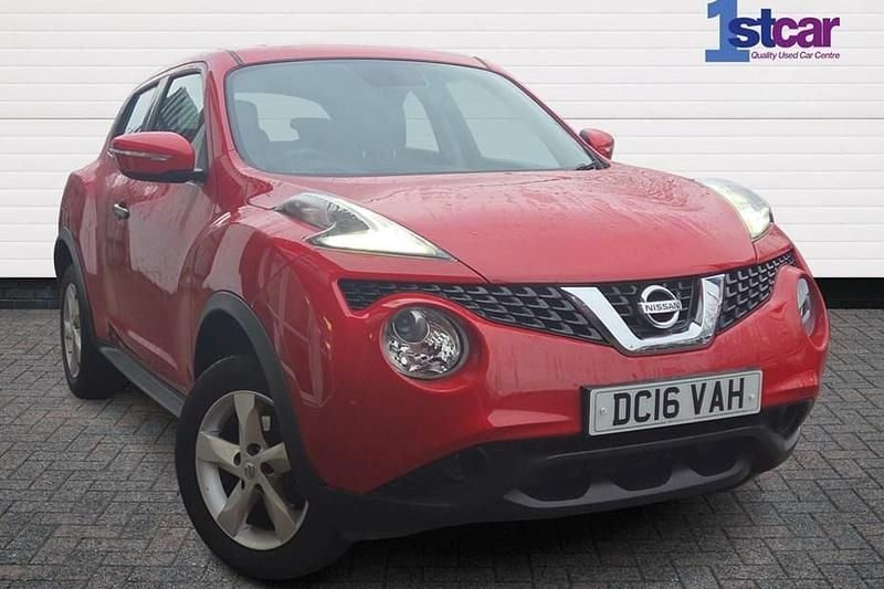Red Used 2016 Nissan Juke Visia SUV | £5,989 (Good price) - Image 1/1