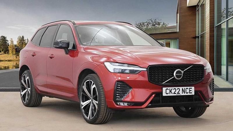 Red Used 2022 Volvo XC60 R-Design SUV | £34,490 (Expensive) - Image 1/4