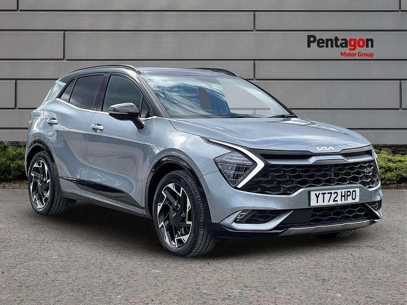 Silver Used 2022 Kia Sportage GT-Line S SUV | £29,295 (Fair price) - Image 1/4