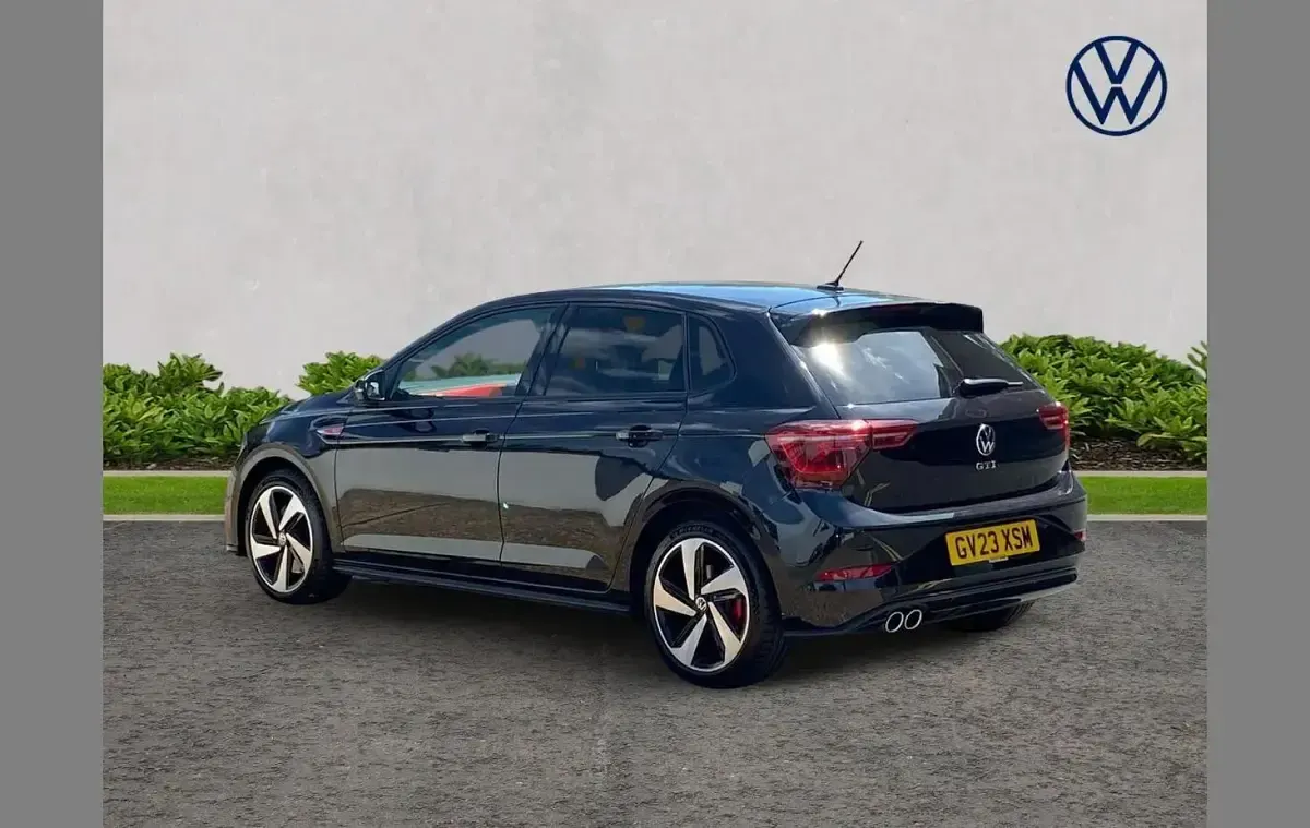 Used VW Polo GTI 207 HP (152 kW) 2023 Black Hatchback
