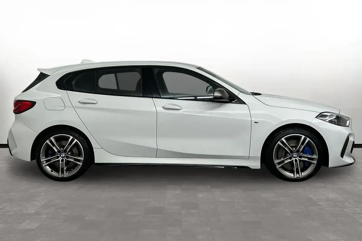 Used BMW M135 M Performance 302 HP (222 kW) 2019 White Hatchback