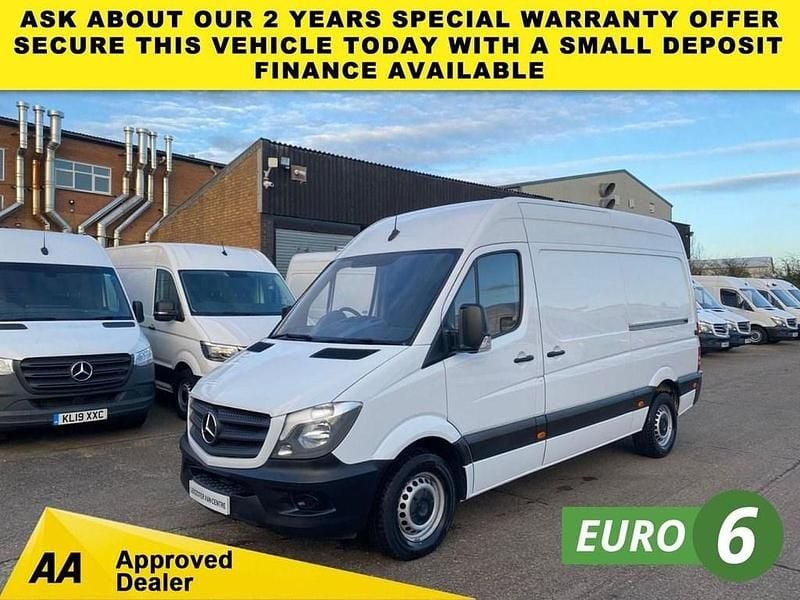 Used Mercedes Sprinter 140 HP (102 kW) 2017 White Van