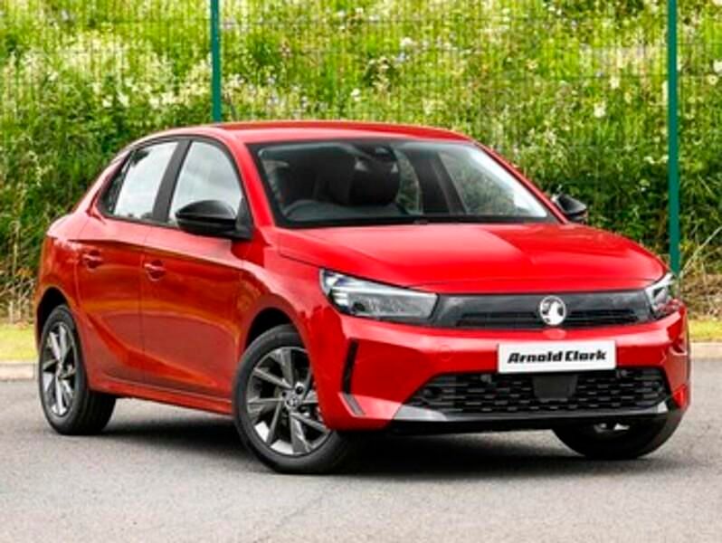 New Vauxhall Corsa Design Edition 100 HP (73 kW) 2026 Two coat metallic  crimson red Hatchback