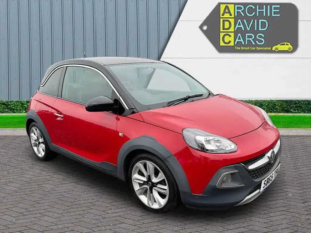 Used Vauxhall Adam Rocks 2015 Red Hatchback