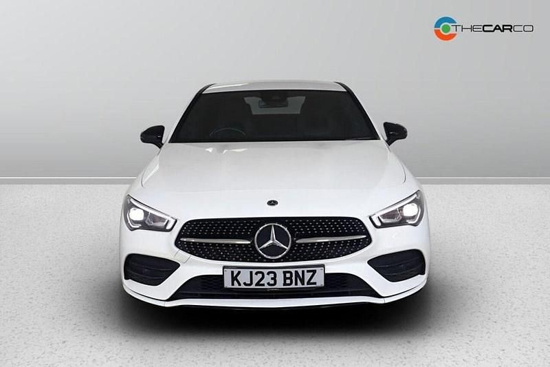 Used Mercedes CLA180 AMG line 2023 White Sedan