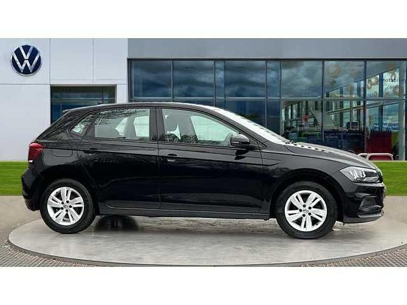 Used VW Polo Edition 95 HP (69 kW) 2019 Black Hatchback