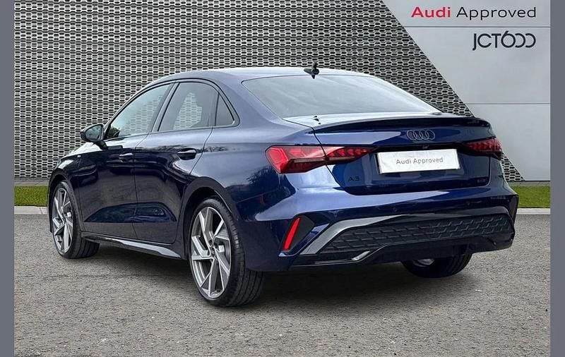 New Audi A3 Black Edition 147 HP (108 kW) 2025 Blue Sedan