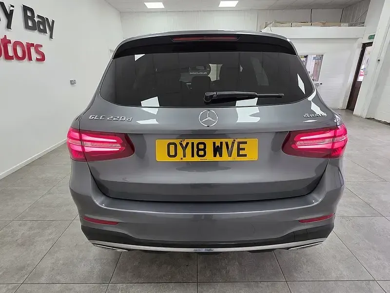 Used Mercedes GLC220 AMG line 170 HP (125 kW) 2018 Grey Estate