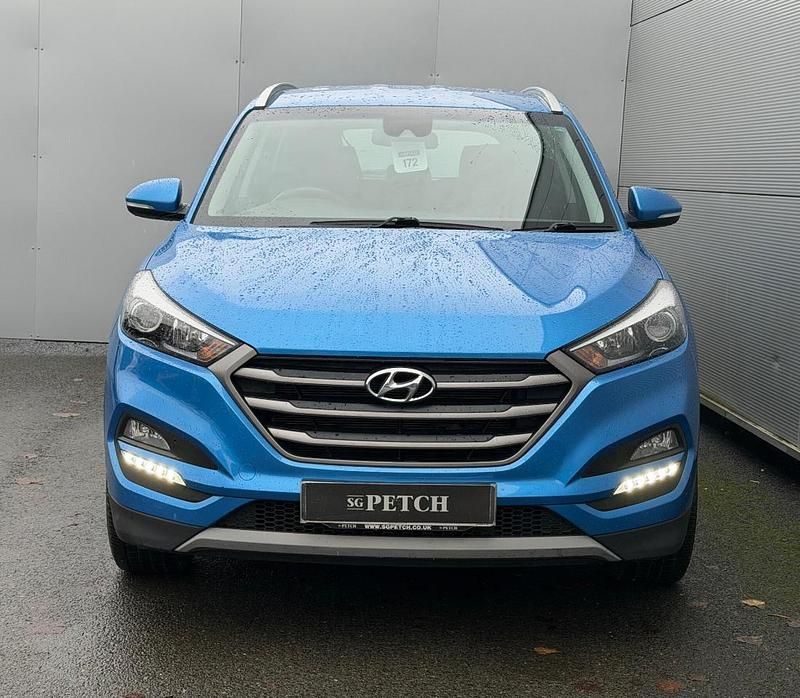 Blue Used 2018 Hyundai Tucson SE SUV | £8,995 (Good price) - Image 1/4