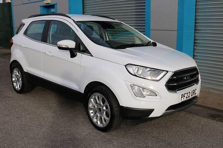 Used Ford Ecosport Titanium 125 HP (91 kW) 2022 White SUV