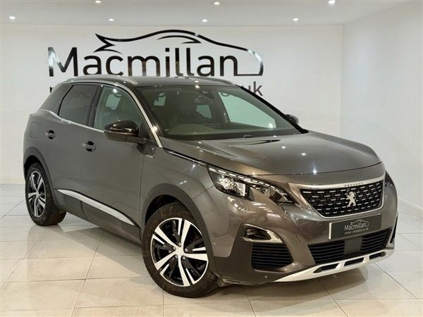 Grey Used 2018 Peugeot 3008 GT-line SUV | £11,995 (Fair price) - Image 1/1