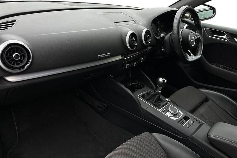 Used Audi A3 S-Line 150 HP (110 kW) 2018 Grey Sedan