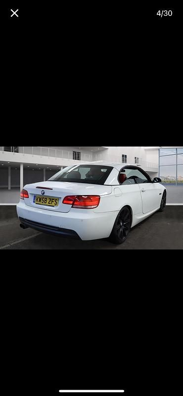 Used BMW 325 Cabriolet M Sport 2008 White Cabriolet