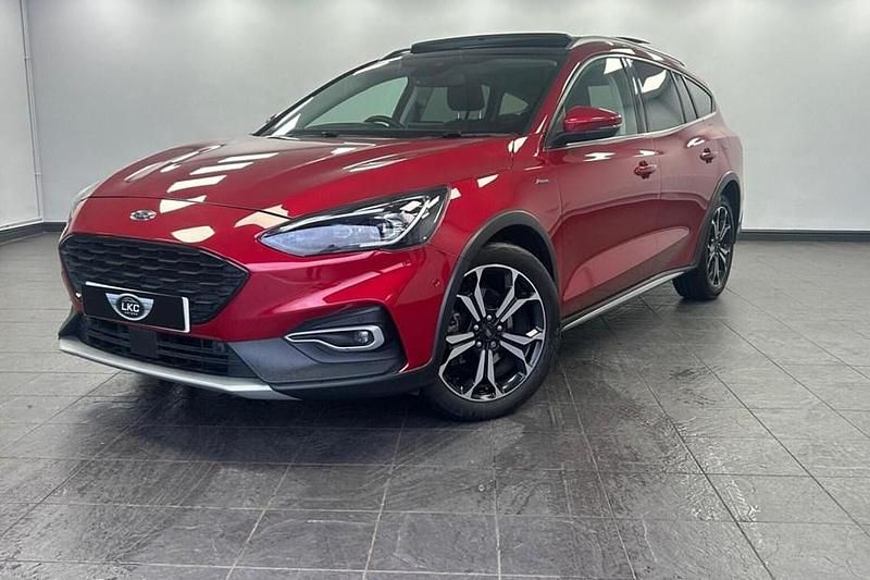 Red Used 2021 Ford Focus Active X Estate | £17,990 (A bit pricey) - Image 1/1