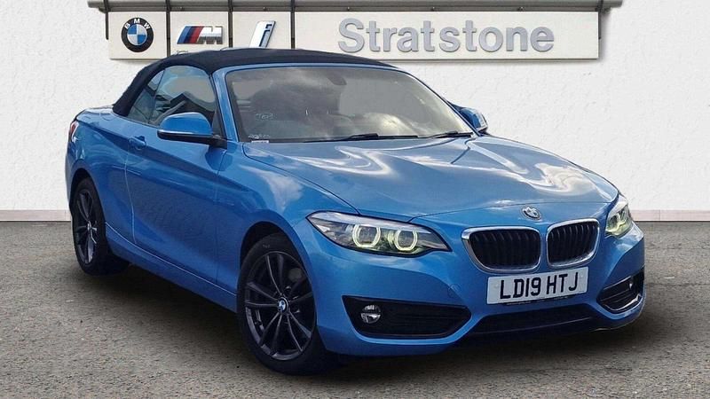 Blue Used 2019 BMW 220 Sport Line Cabriolet | £18,599 (A bit pricey) - Image 1/1