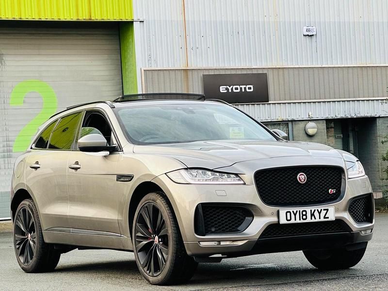 Used Jaguar F-Pace S 300 HP (220 kW) 2018 Silver SUV