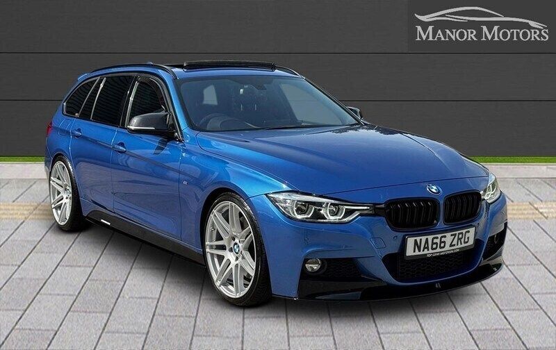 Blue Used 2016 BMW 330 M Sport Estate | £19,200 (A bit pricey) - Image 1/4