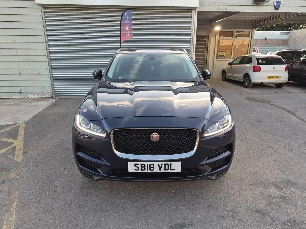 Used Jaguar F-Pace Portfolio 2018 Blue SUV