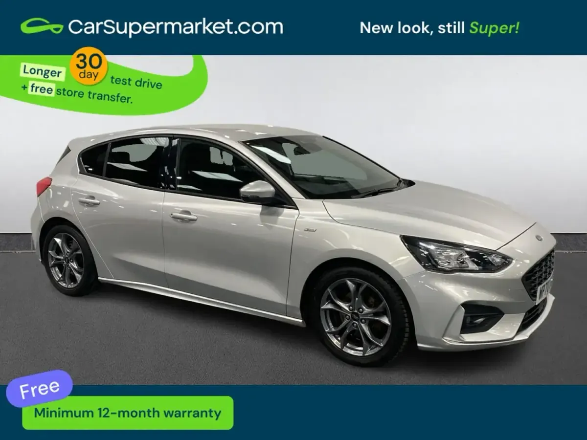 Used Ford Focus ST-Line 155 HP (114 kW) 2020 Silver Hatchback
