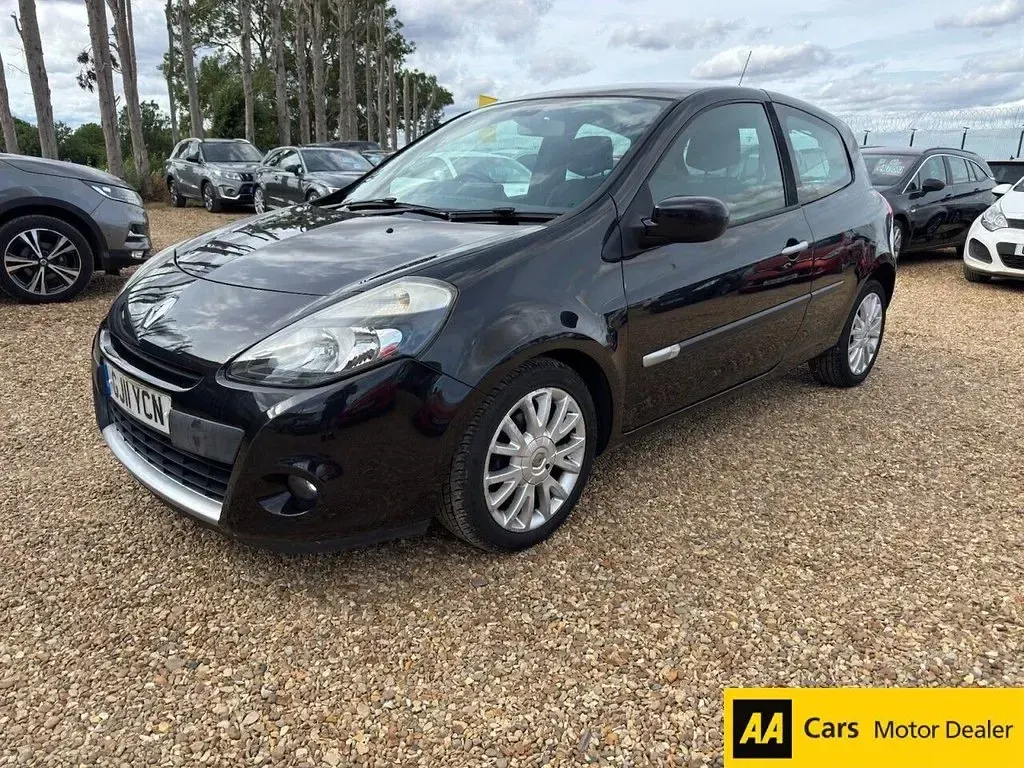 Used Renault Clio Dynamique 98 HP (72 kW) 2011 Black Hatchback