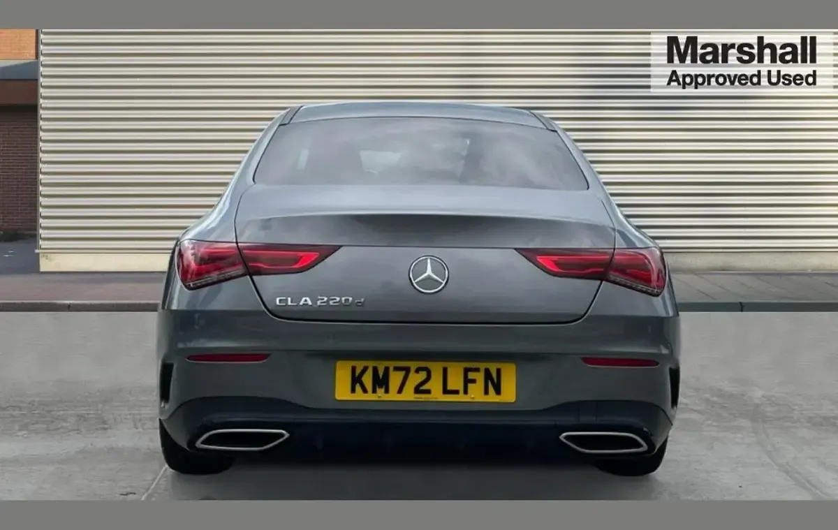 Used Mercedes CLA220 AMG Line Premium 190 HP (139 kW) 2022 Grey Sedan
