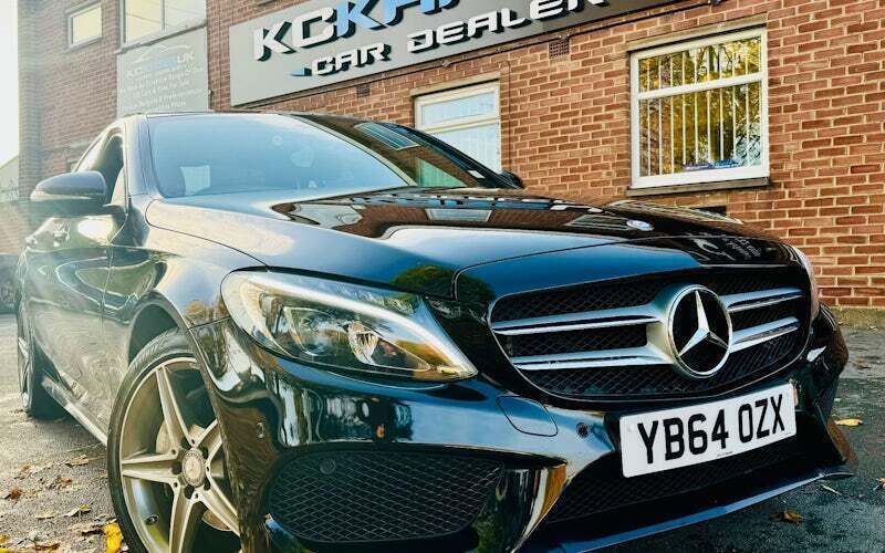 Black Used 2014 Mercedes C220 AMG line Sedan | £9,000 (Expensive) - Image 1/4