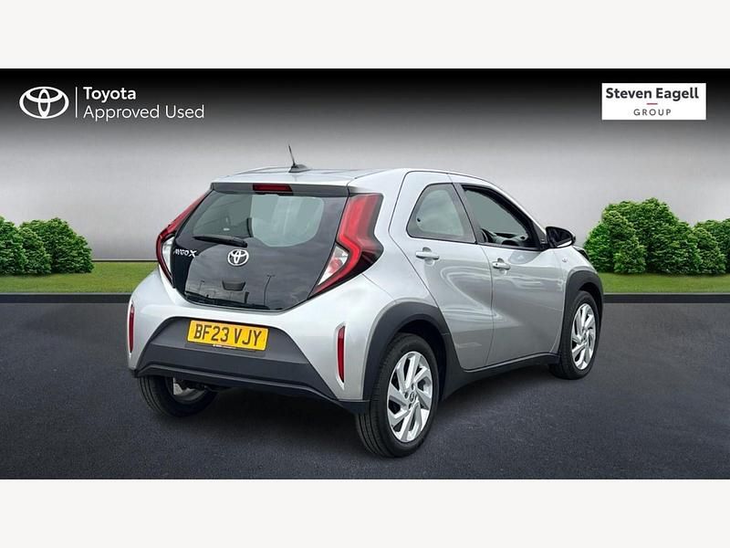 Used Toyota Aygo X PURE 72 HP (52 kW) 2023 Silver SUV