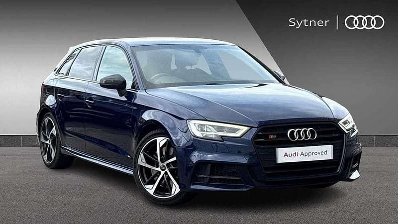 Blue Used 2019 Audi S3 Sportback Black Edition Hatchback | £21,250 (Fair price) - Image 1/4