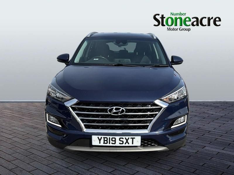 Used Hyundai Tucson Premium 177 HP (130 kW) 2019 Blue SUV