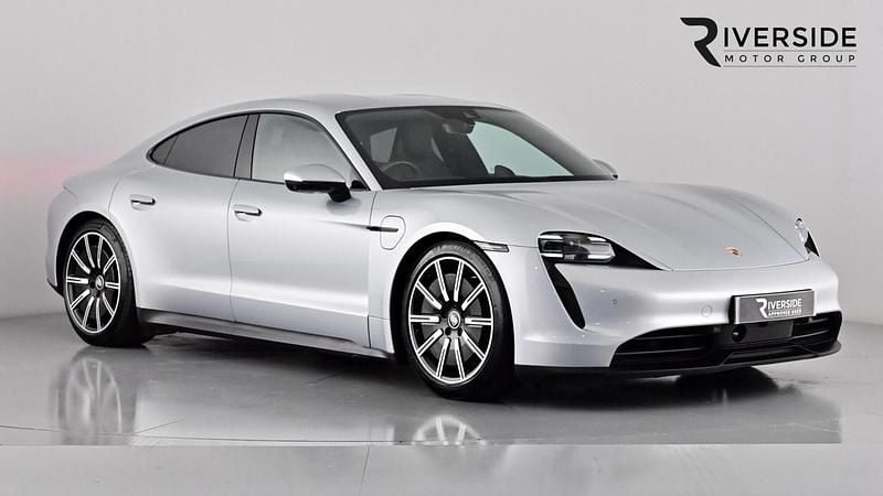 Dolomite silver metallic Used 2022 Porsche Taycan Performance Package Sedan | £49,495 (Good price) - Image 1/4