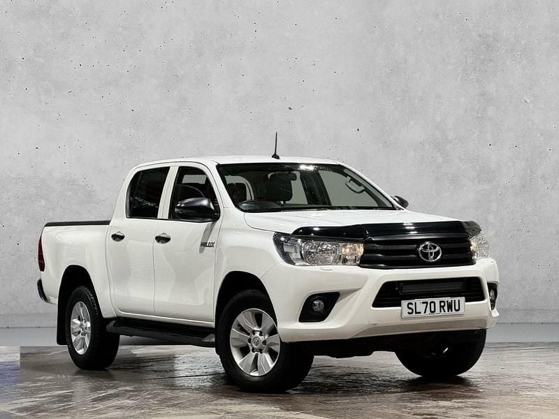 White Used 2020 Toyota HiLux Active Pickup | £13,995 (Good price) - Image 1/4