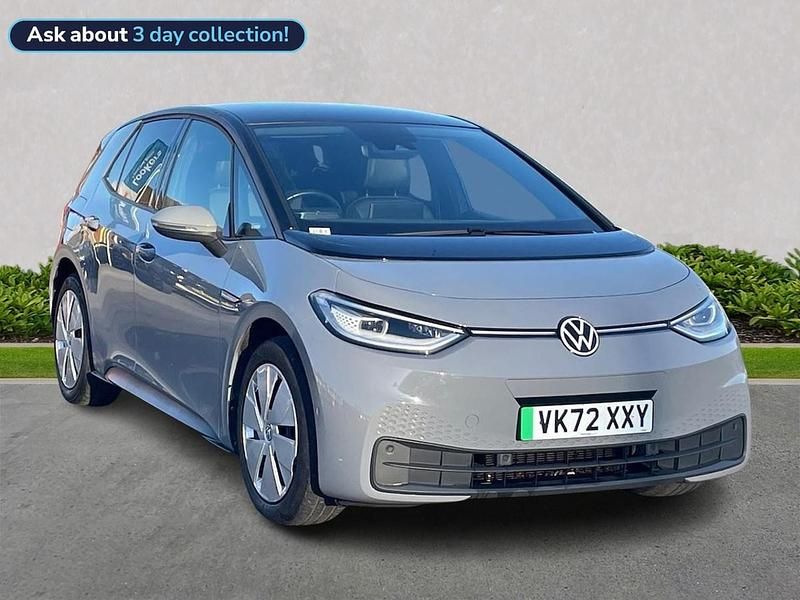Grey Used 2022 VW ID.3 Pro Performance Hatchback | £16,690 (Fair price) - Image 1/2