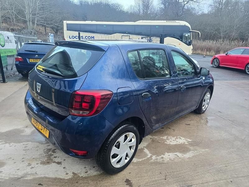 Used Dacia Sandero Ambiance 2017 Blue Hatchback