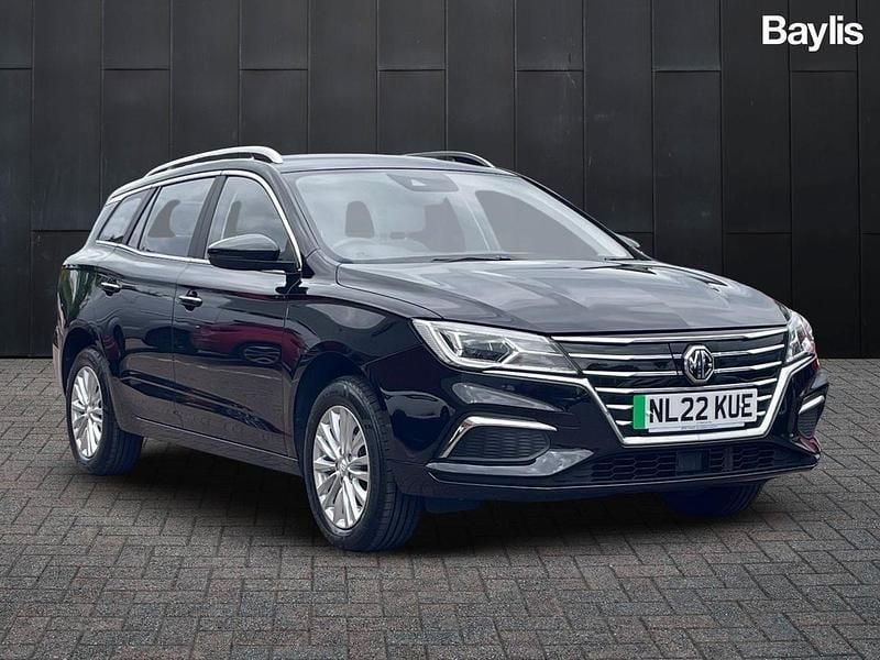 Black Used 2021 MG MG5 EV Exclusive Estate | £11,399 (Fair price) - Image 1/3