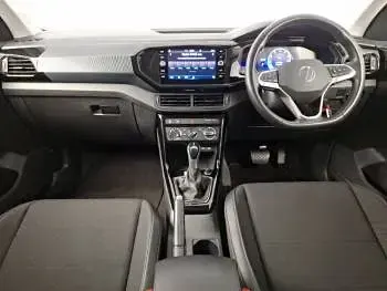 Used VW T-Cross Black Edition 110 HP (80 kW) 2024 Blue SUV