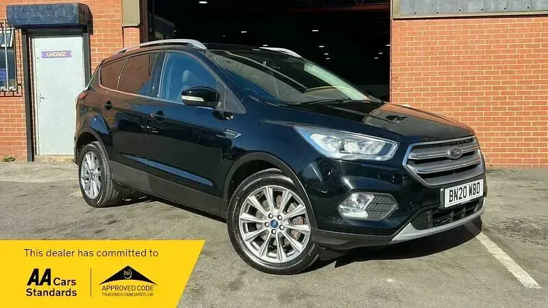 Begagnad Ford Kuga Titanium 150 HK (110 kW) 2020 Svart SUV