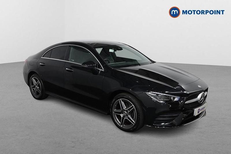 Black Used 2022 Mercedes CLA250e AMG Line Premium Plus Sedan | £27,149 (Fair price) - Image 1/4