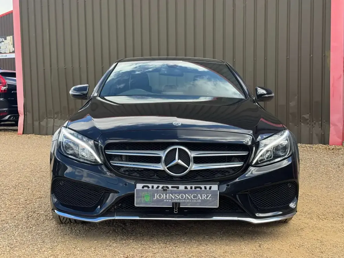 Used Mercedes C220 AMG line 2017 Black Sedan
