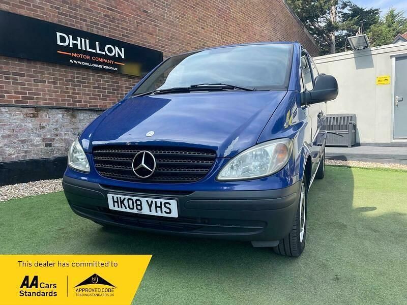 Blue Used 2008 Mercedes Vito MPV | £2,995 (Good price) - Image 1/4
