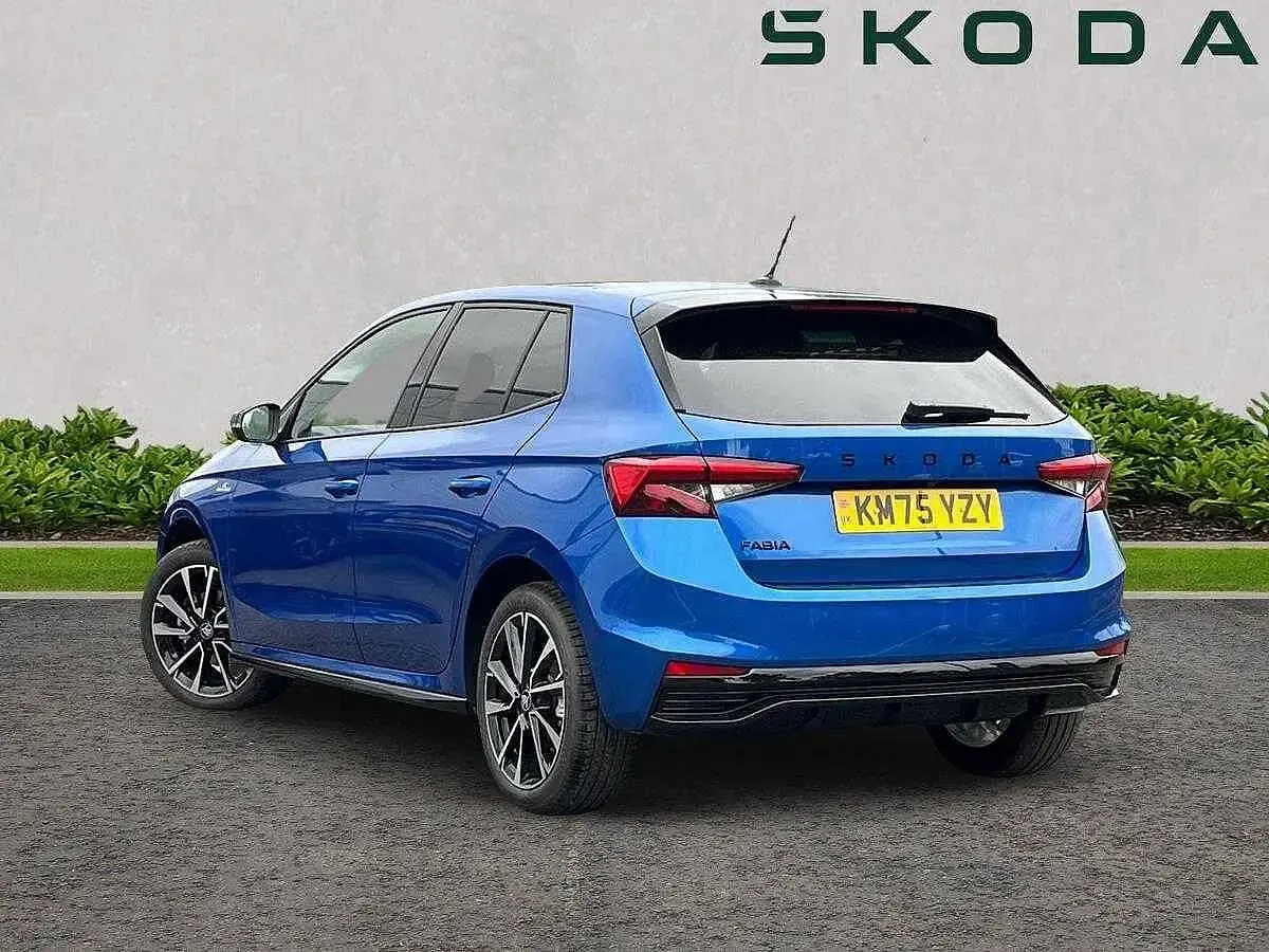 Used Skoda Fabia Monte Carlo 147 HP (108 kW) 2025 Blue Hatchback