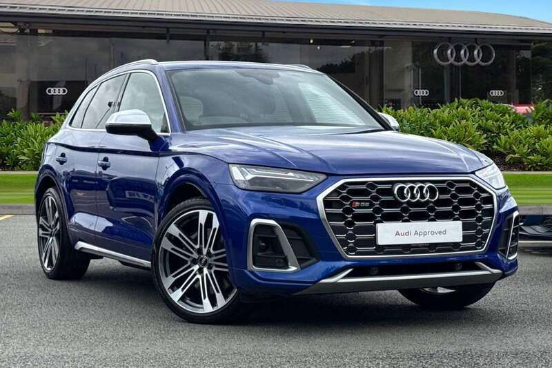 Blue Used 2022 Audi SQ5 Comfort SUV | £41,450 (Super price) - Image 1/4