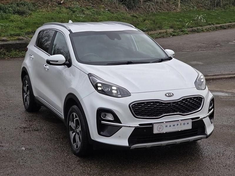 Used Kia Sportage 130 HP (95 kW) 2018 White SUV